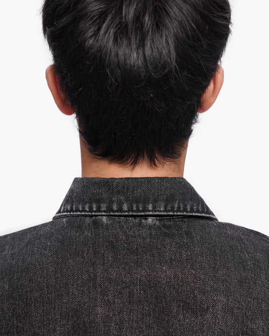 Torch Denim Woven Black