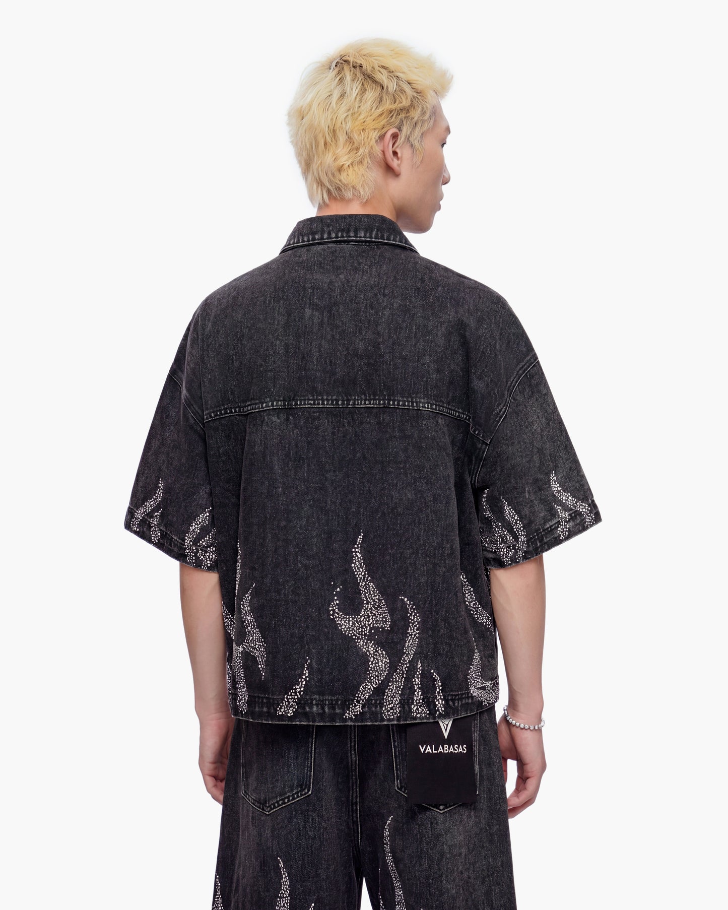 Torch Denim Woven Black