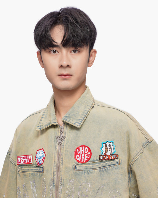 Torch Denim Woven Vintage Wash