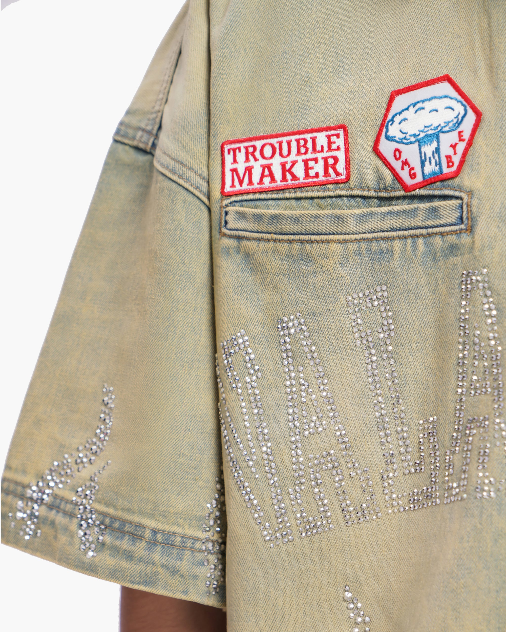 Torch Denim Woven Vintage Wash