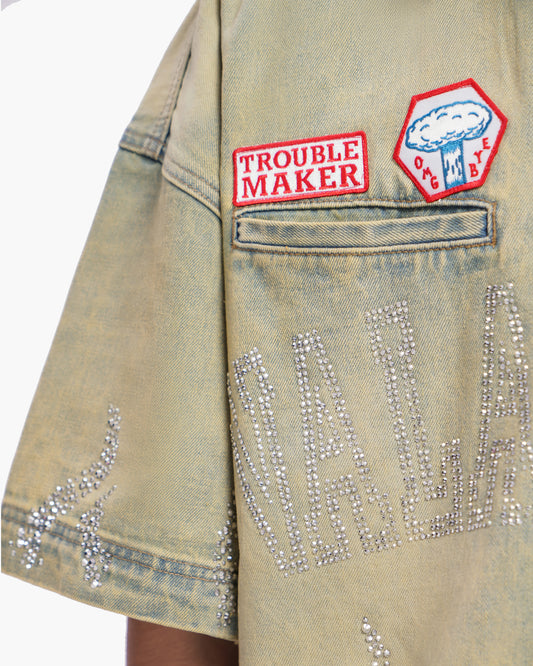 Torch Denim Woven Vintage Wash