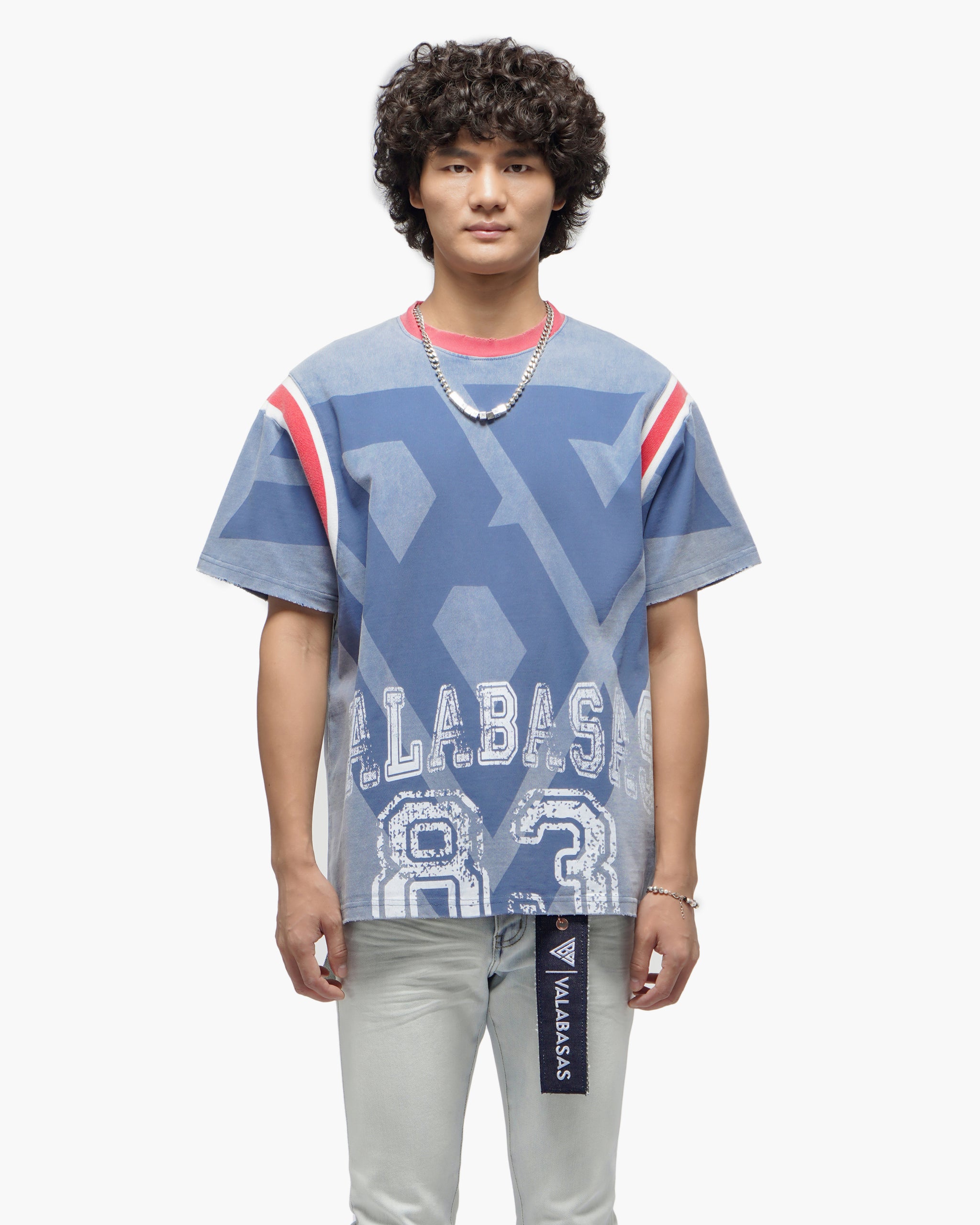 VLBS Athletics Vintage Blue Tee