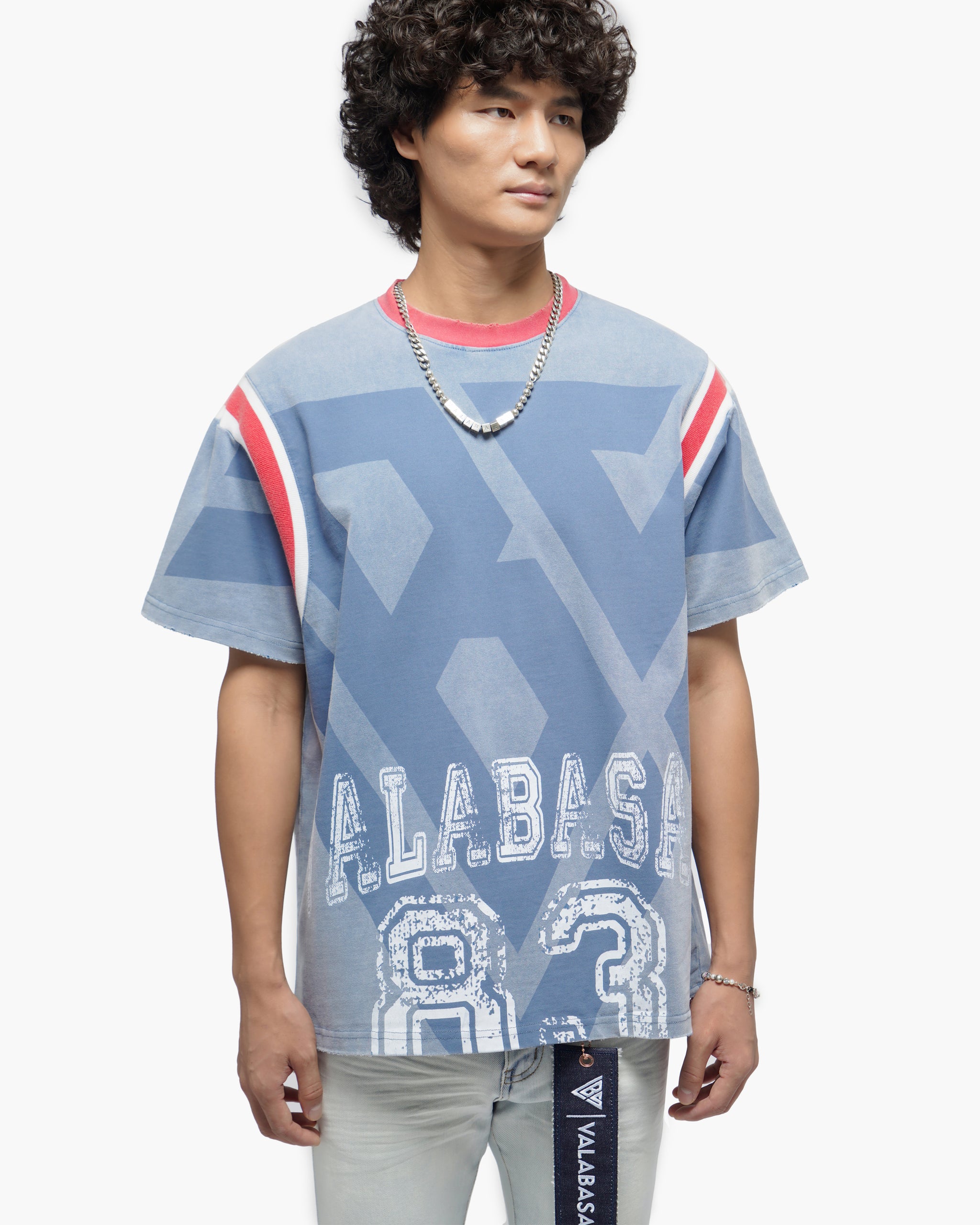 VLBS Athletics Vintage Blue Tee