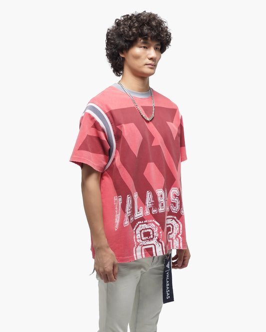 VLBS Athletics Vintage Red Tee