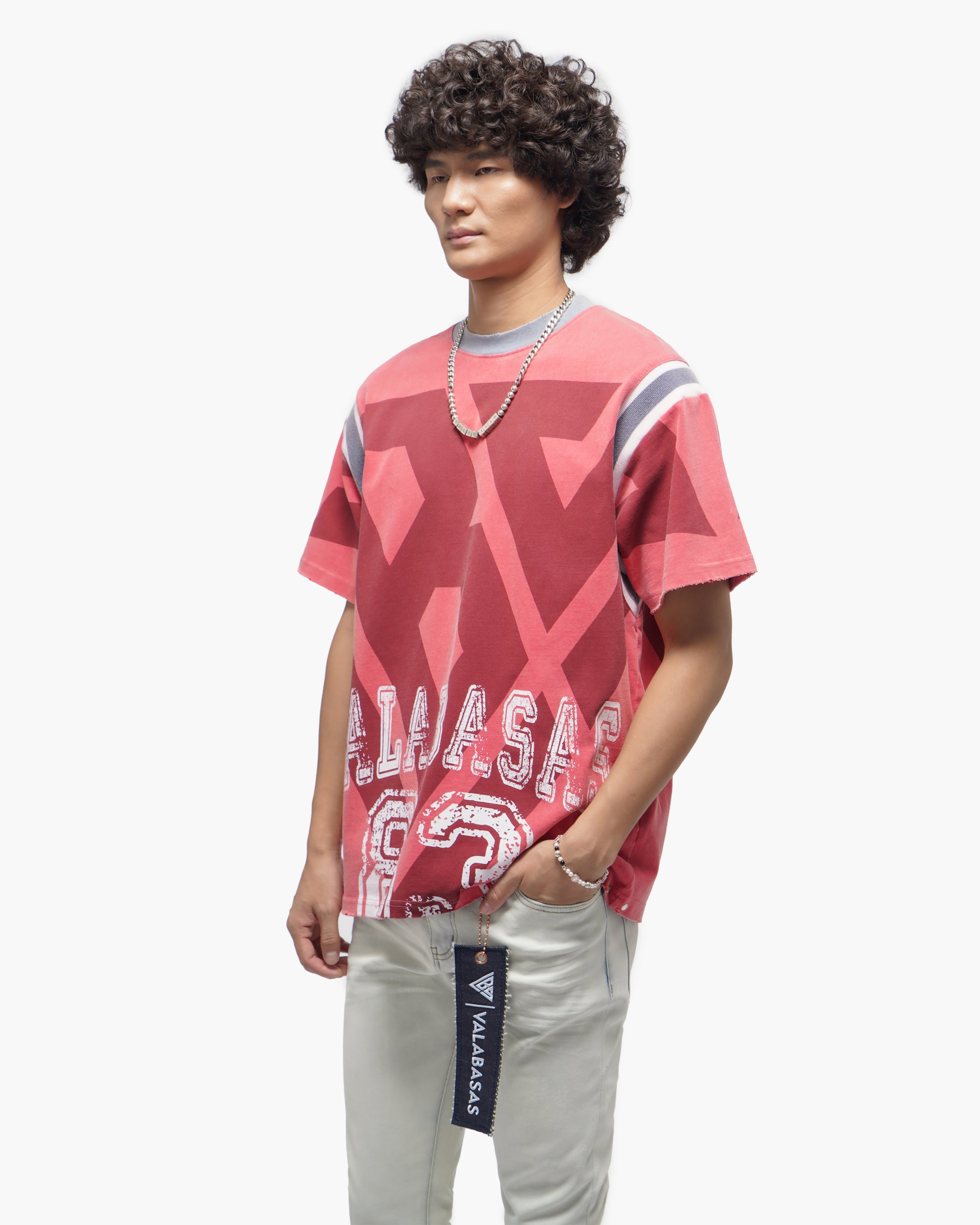 VLBS Athletics Vintage Red Tee
