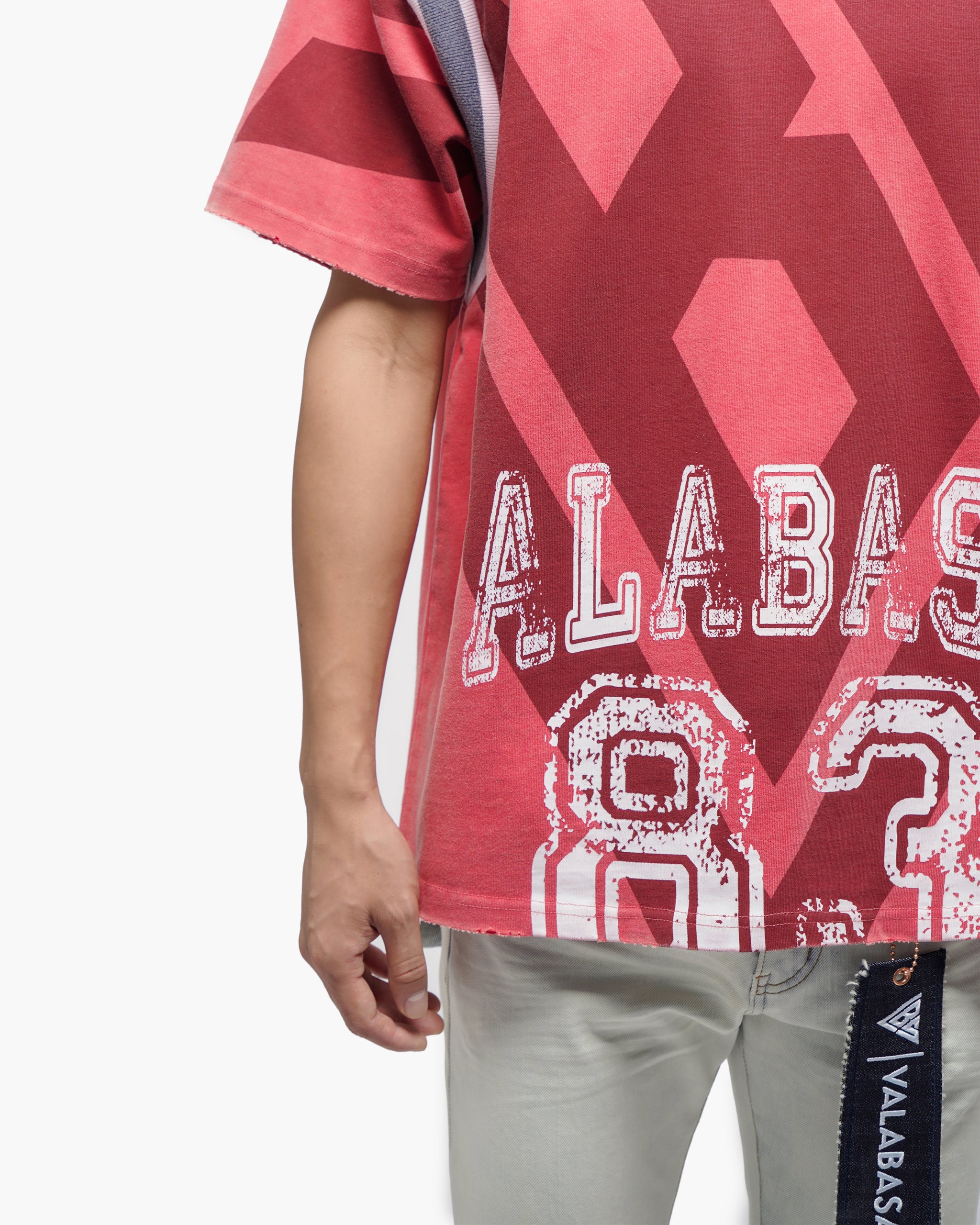 VLBS Athletics Vintage Red Tee