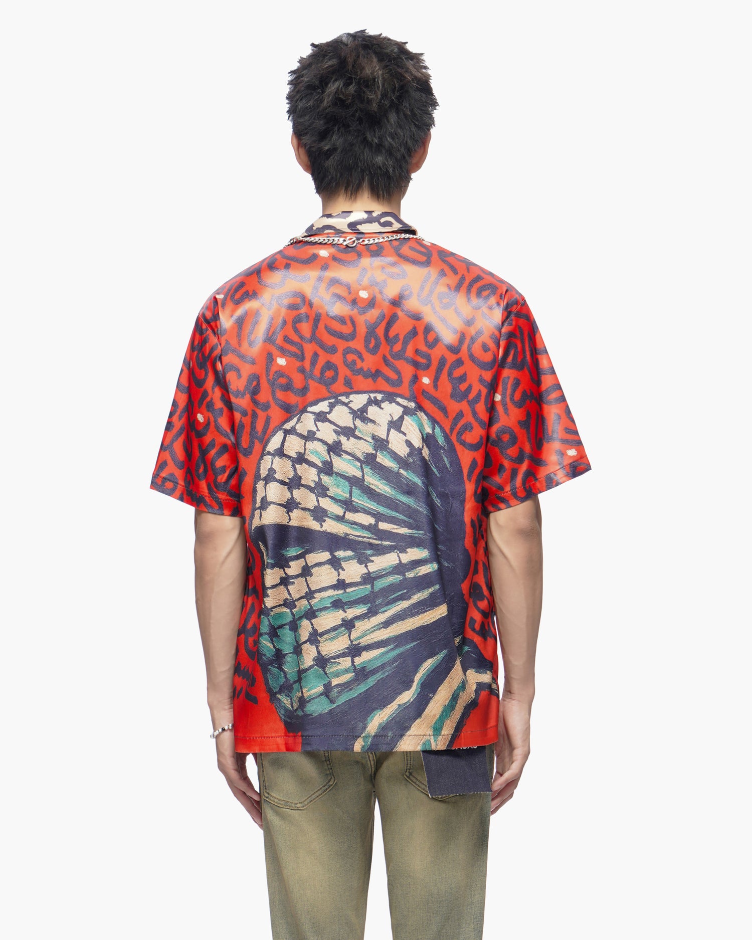 Koufeya Red Button Down Shirt