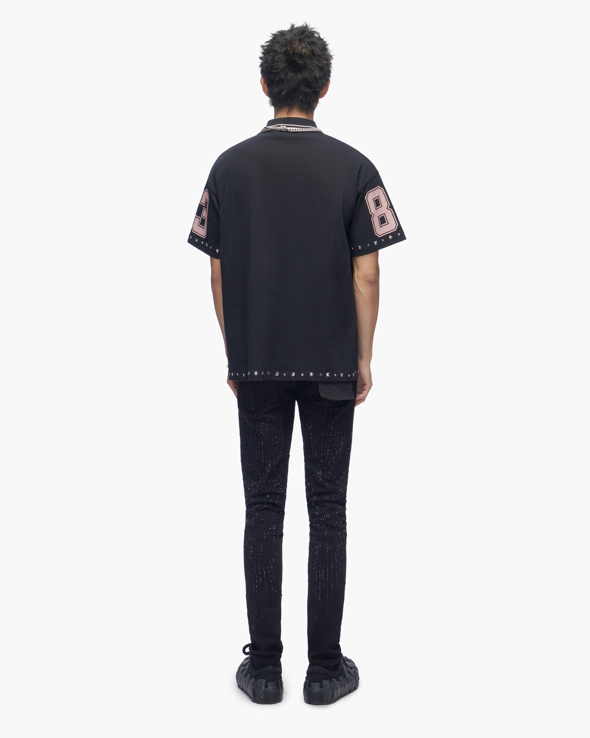 Back In 83' Black Polo Shirt