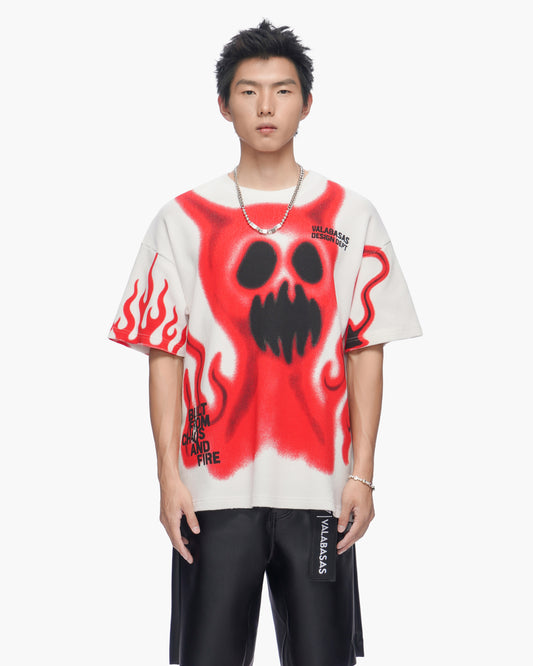 Hotter Than Hot White Thermal Tee