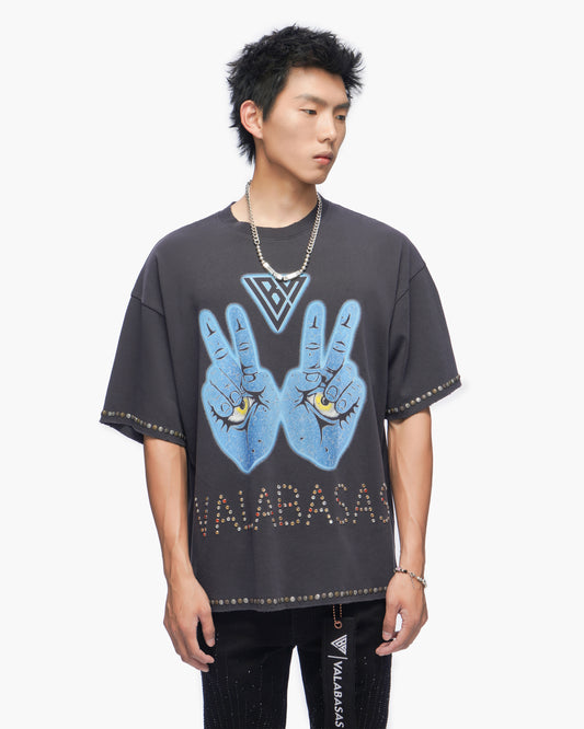 Clear Visions Vintage Grey Tee