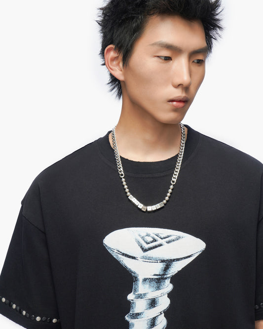 You're Screwed Vintage Black Tee