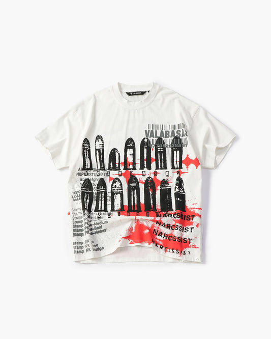 Narcissist White Tee