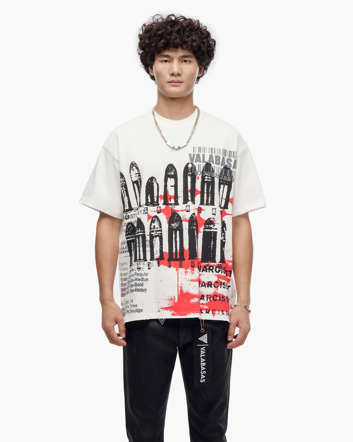 Narcissist White Tee