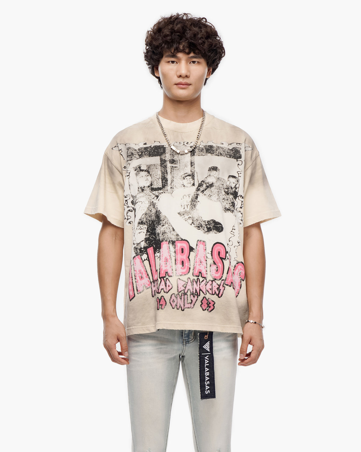Head Bangers Cream Tee