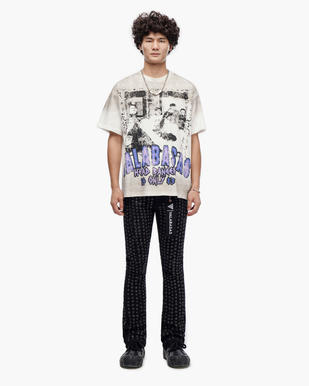 Head Bangers White Tee