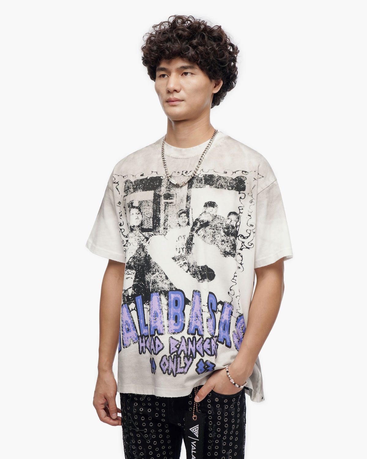 Head Bangers White Tee