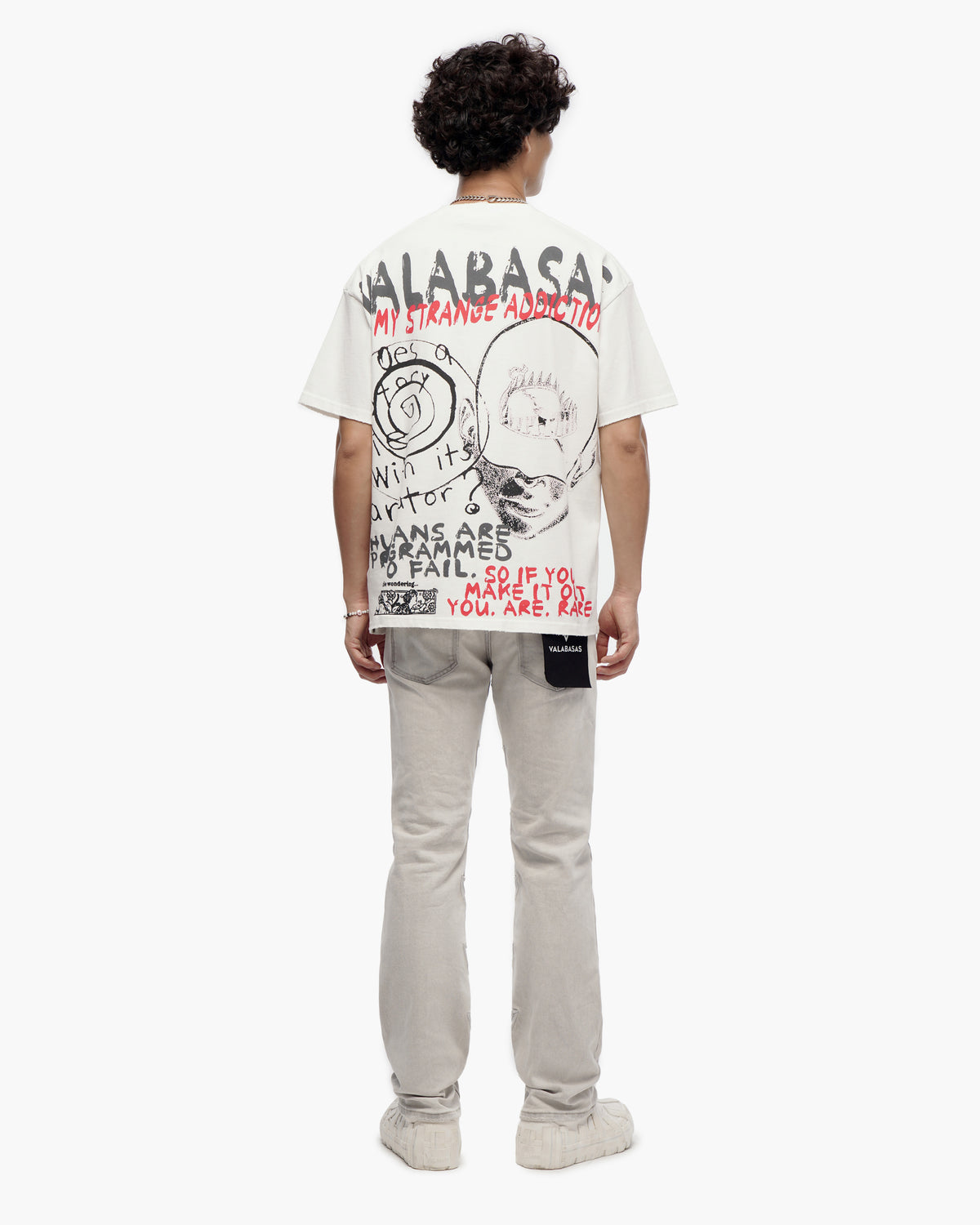 Bystander White Tee