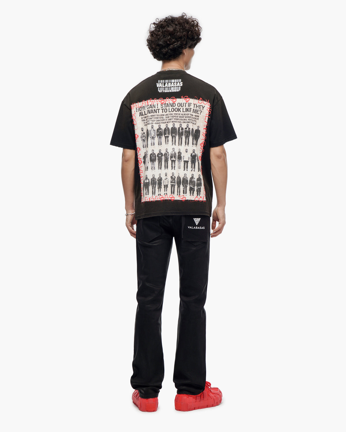 Stand Out Black Tee