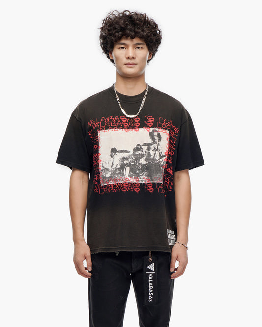 Stand Out Black Tee