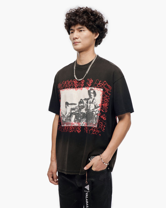Stand Out Black Tee