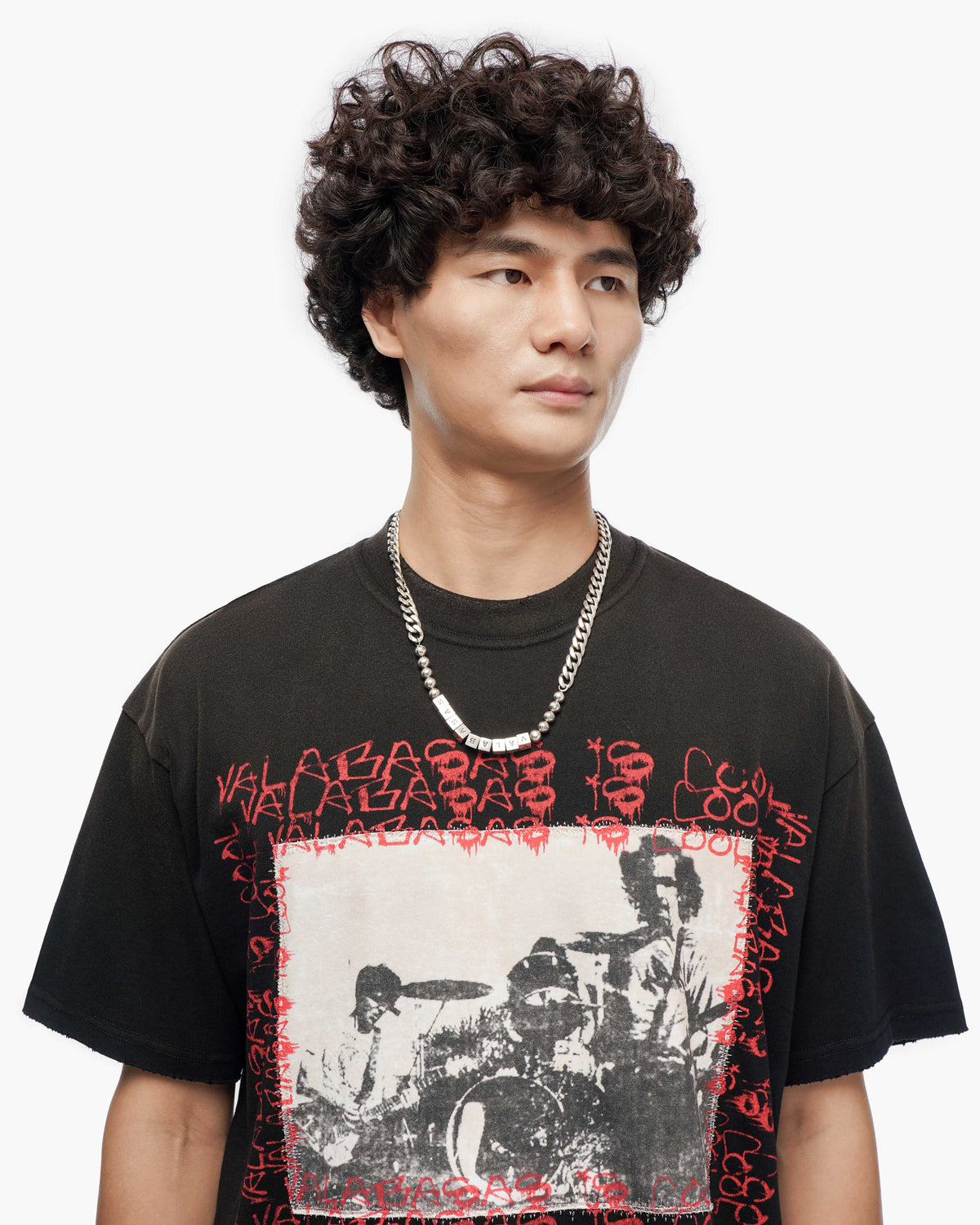 Stand Out Black Tee