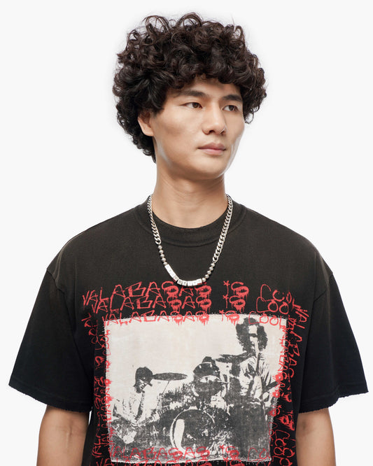 Stand Out Black Tee