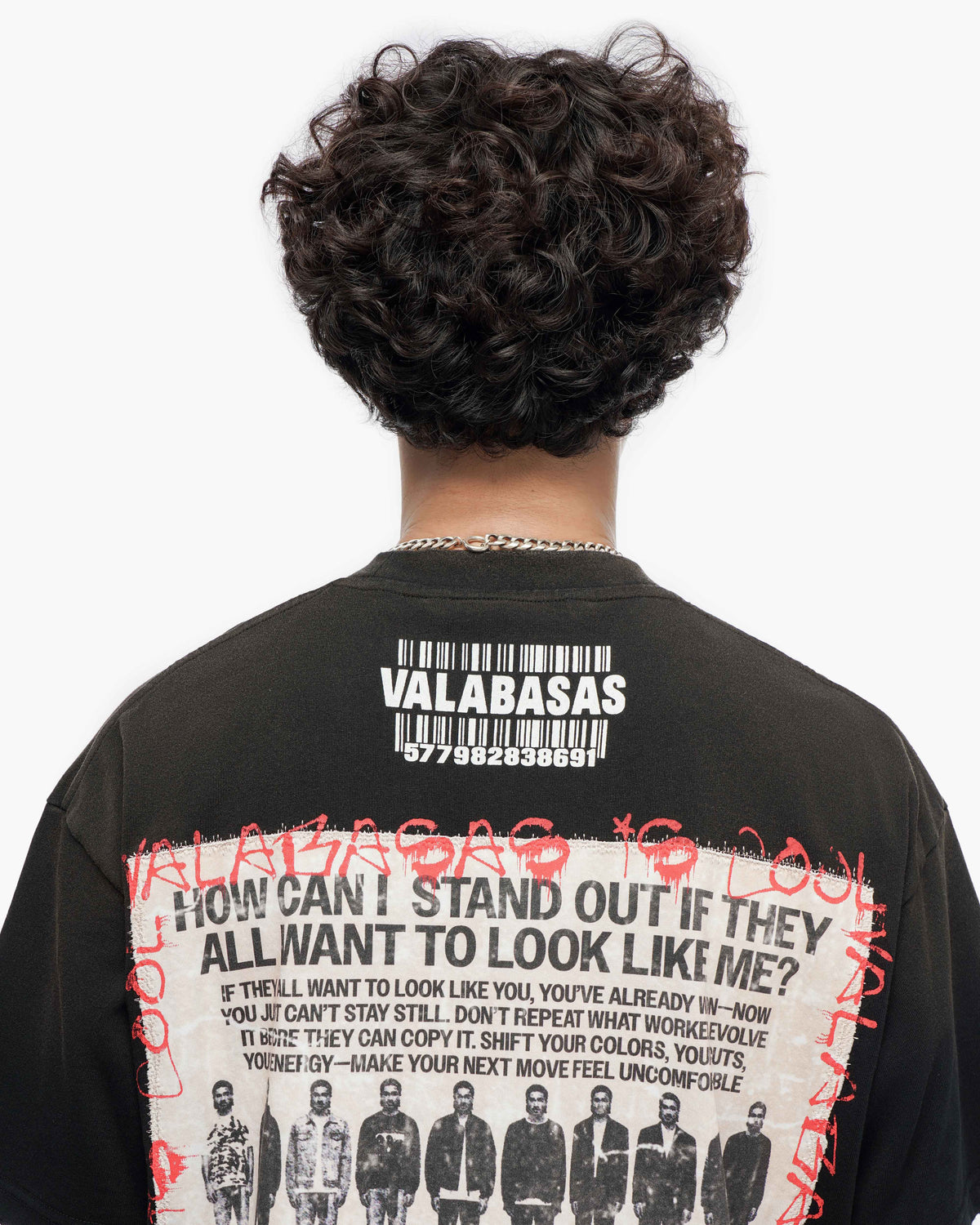 Stand Out Black Tee