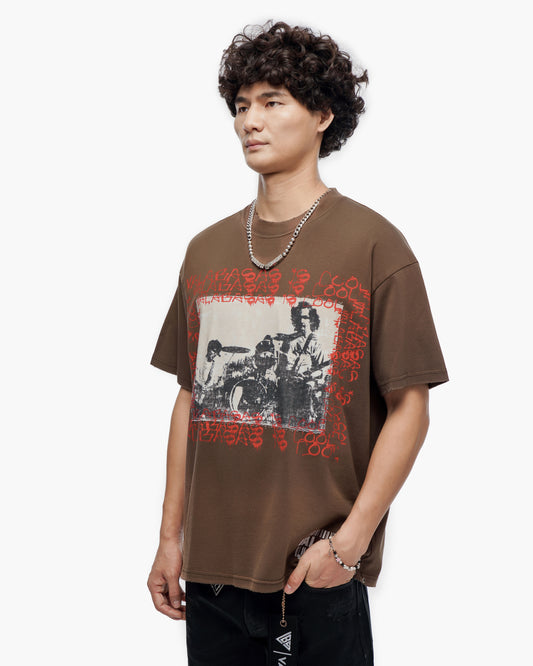 Stand Out Brown Tee