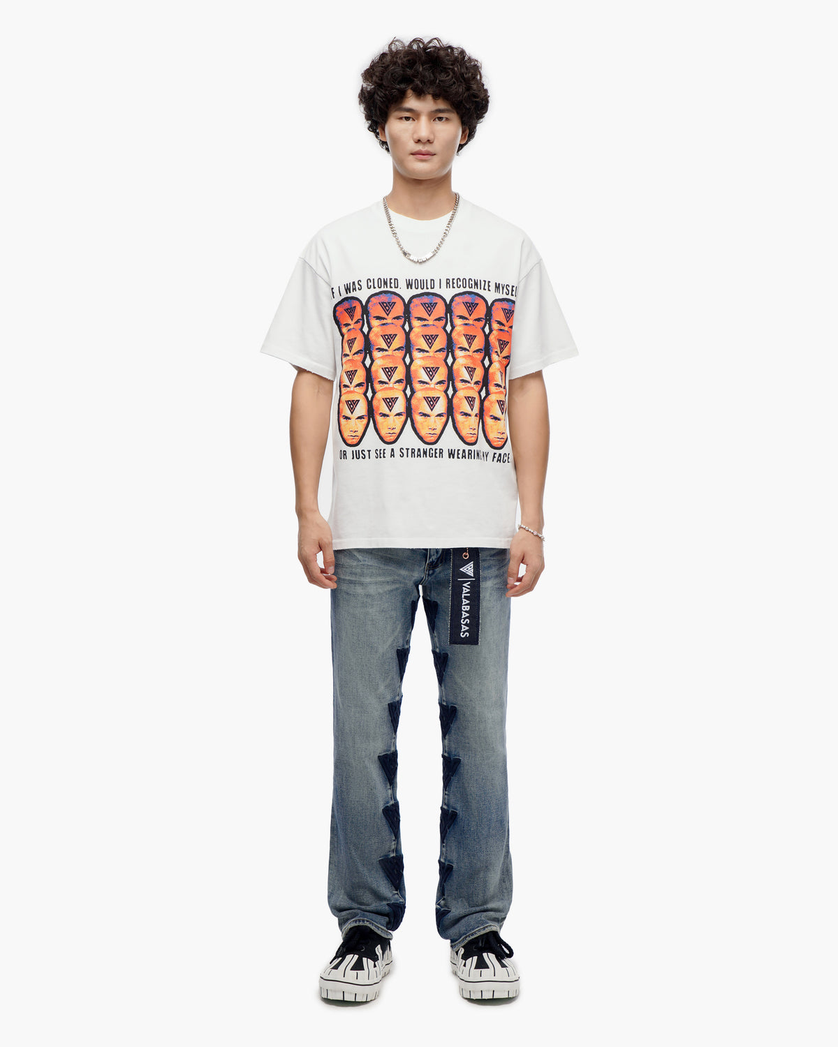 Cloned White Tee
