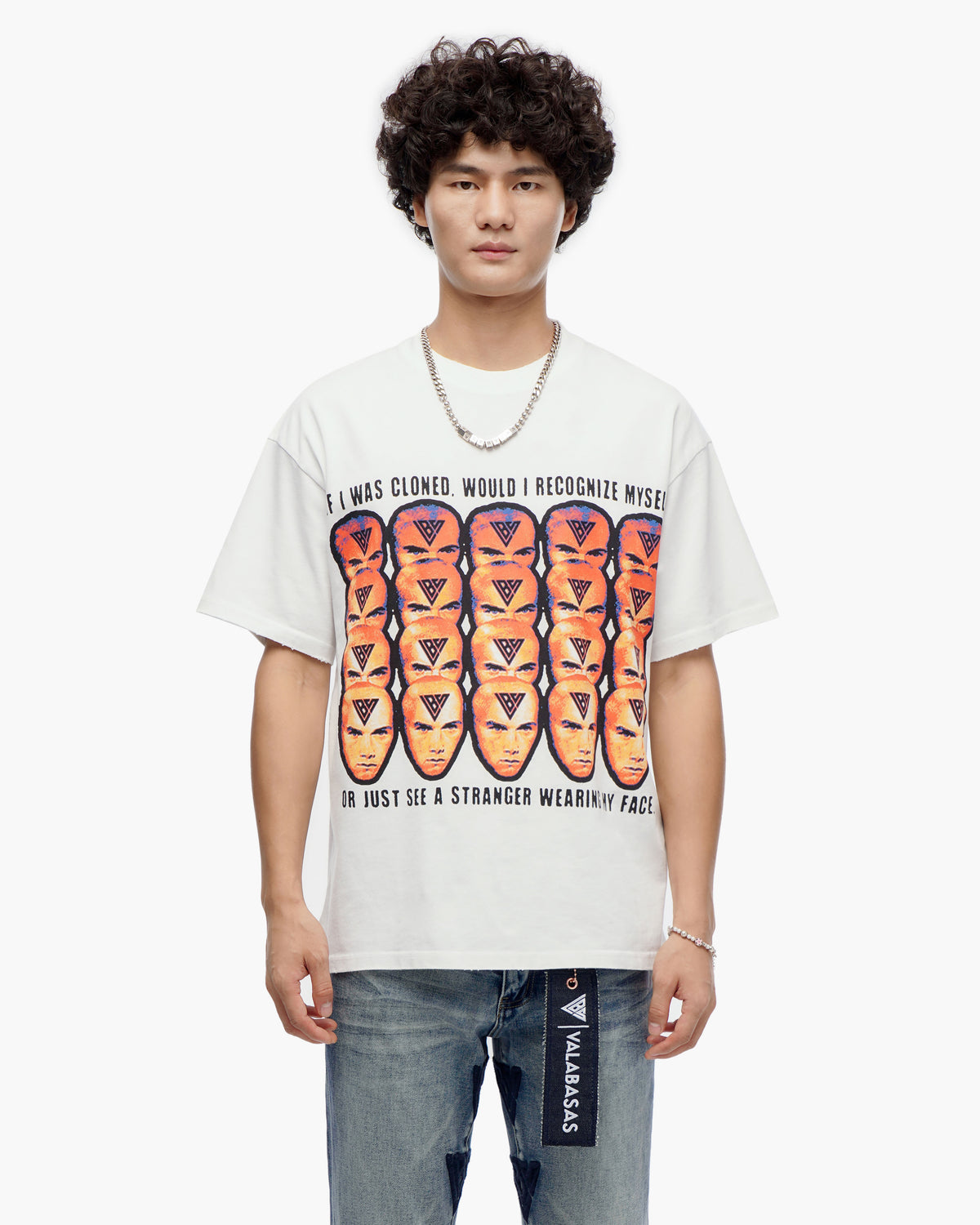 Cloned White Tee