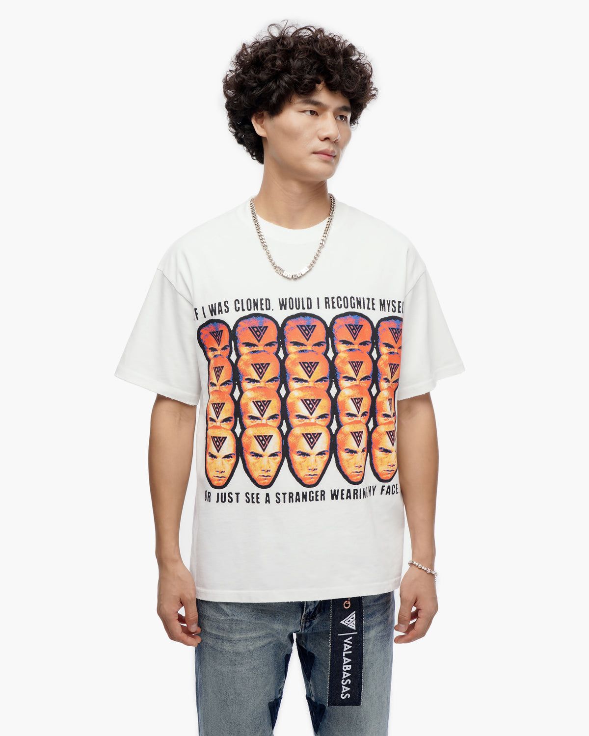 Cloned White Tee