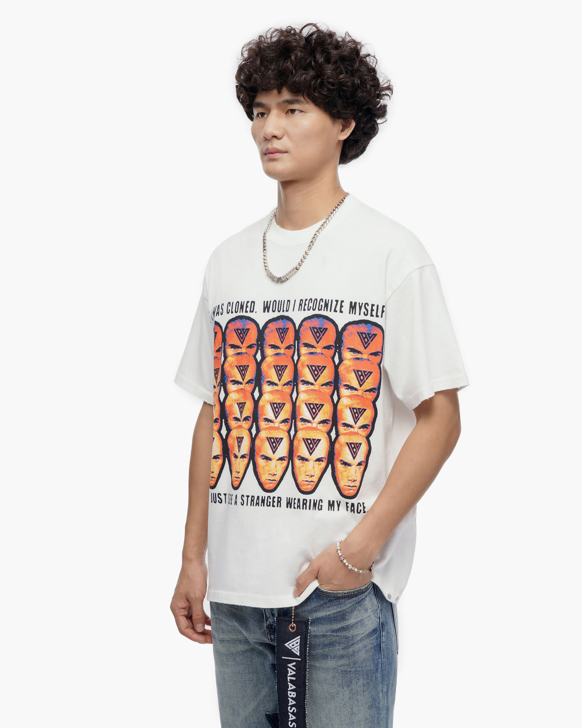 Cloned White Tee
