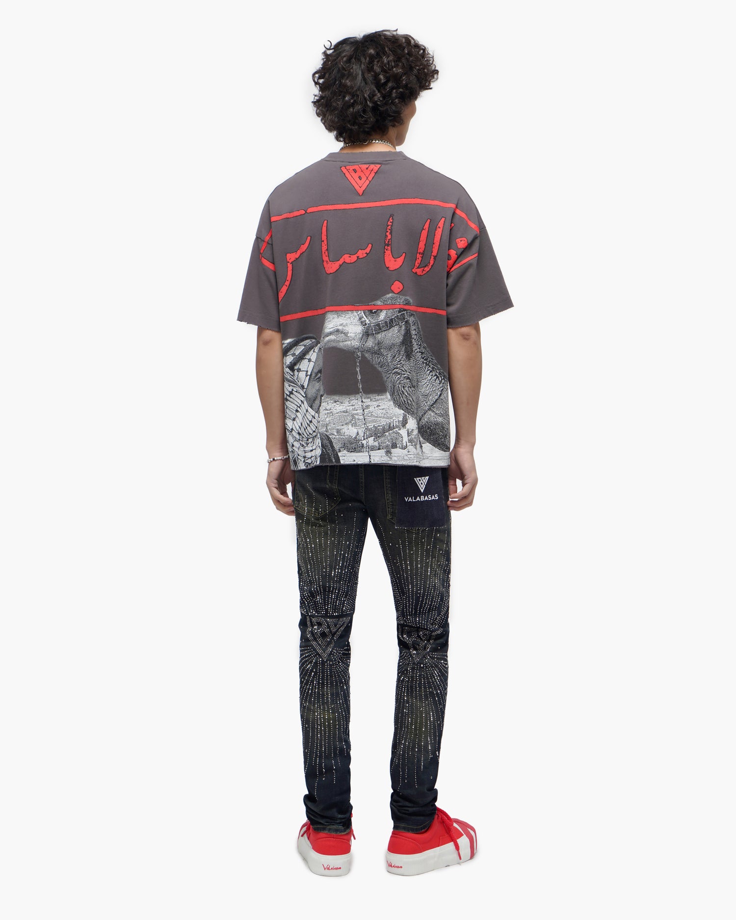 Camel Grey Tee