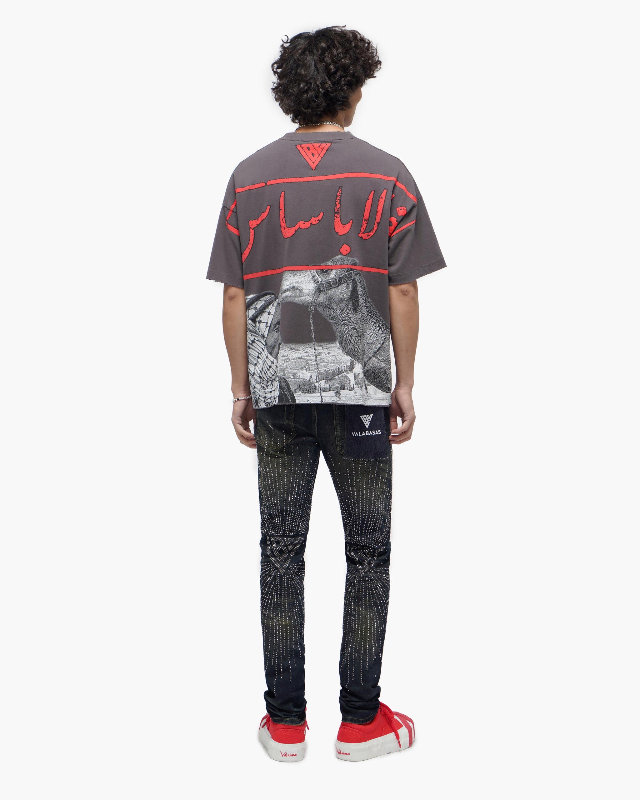 Camel Grey Tee
