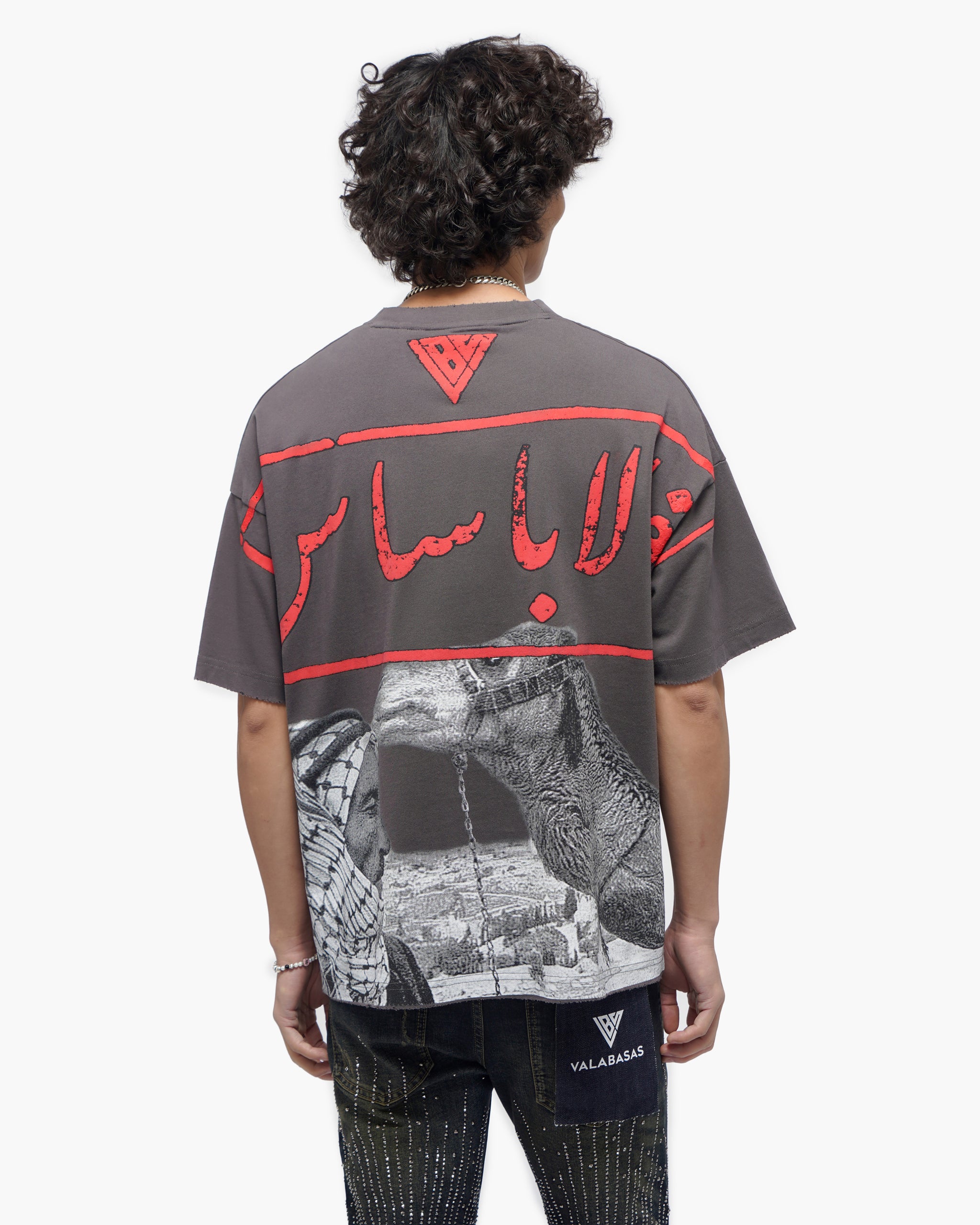 Camel Grey Tee