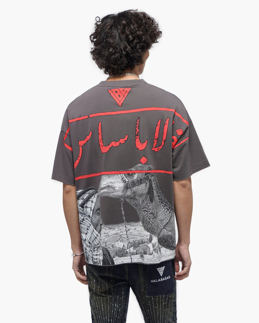 Camel Grey Tee