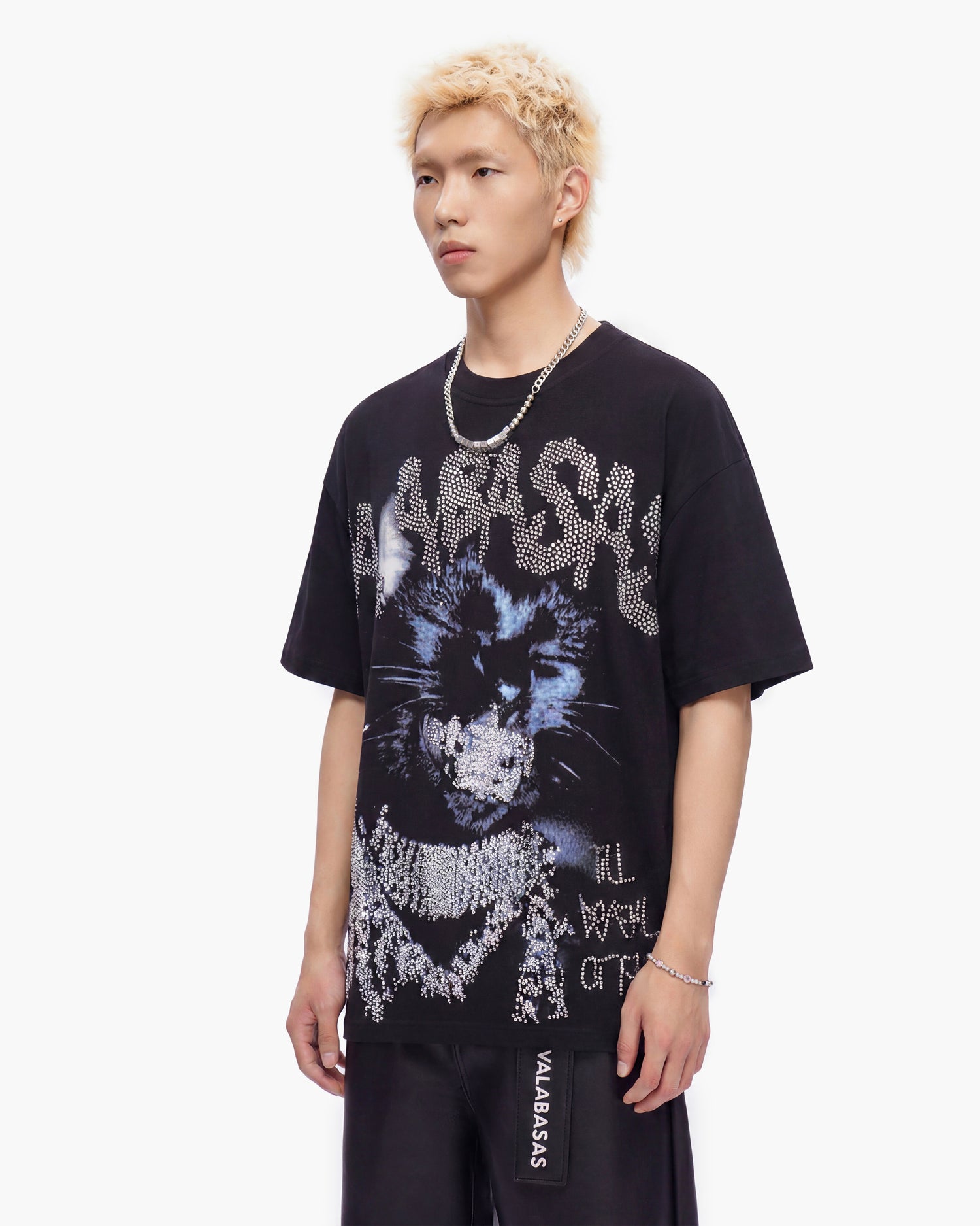 Kool Kat Tee Black