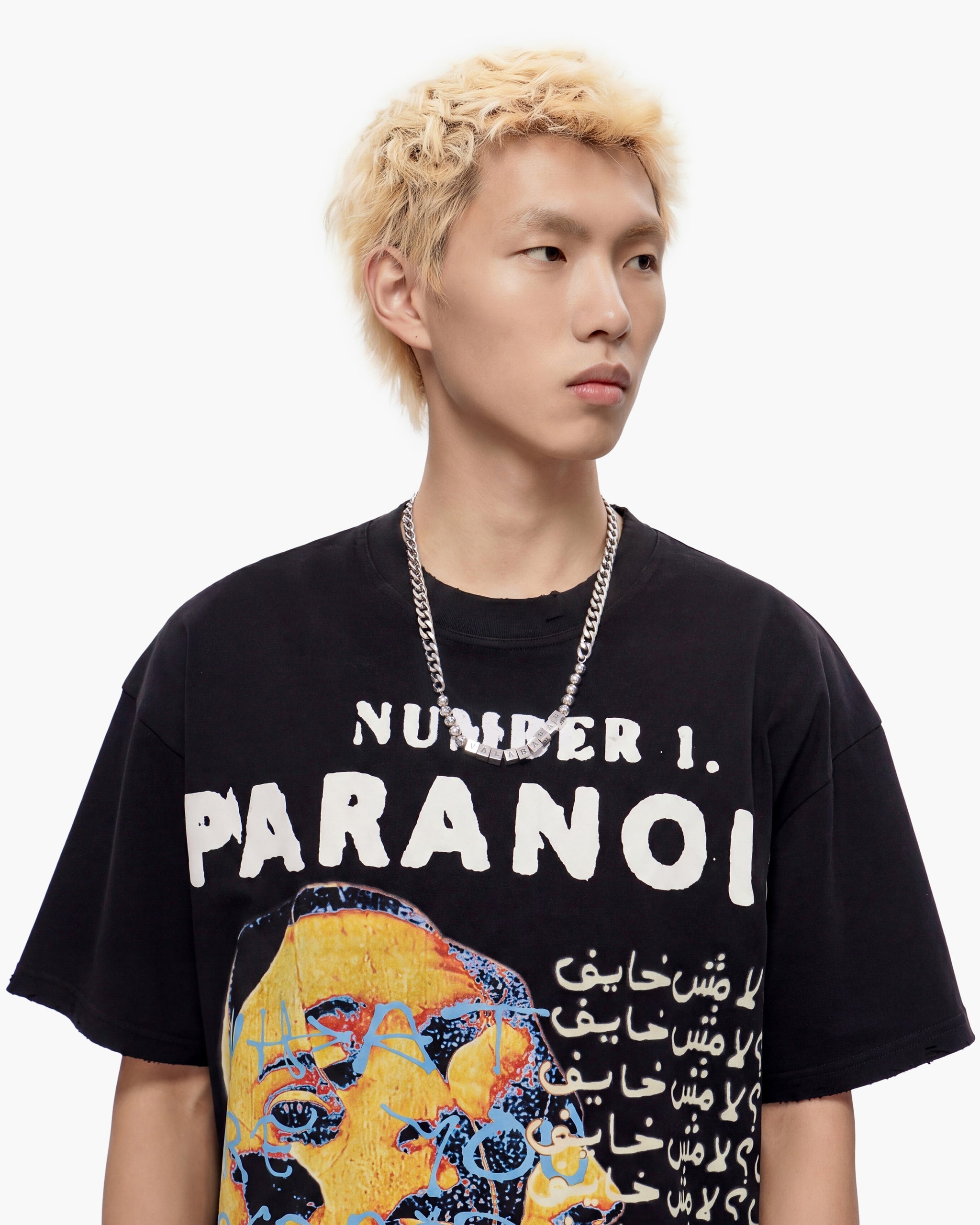 Paranoid Tee Black