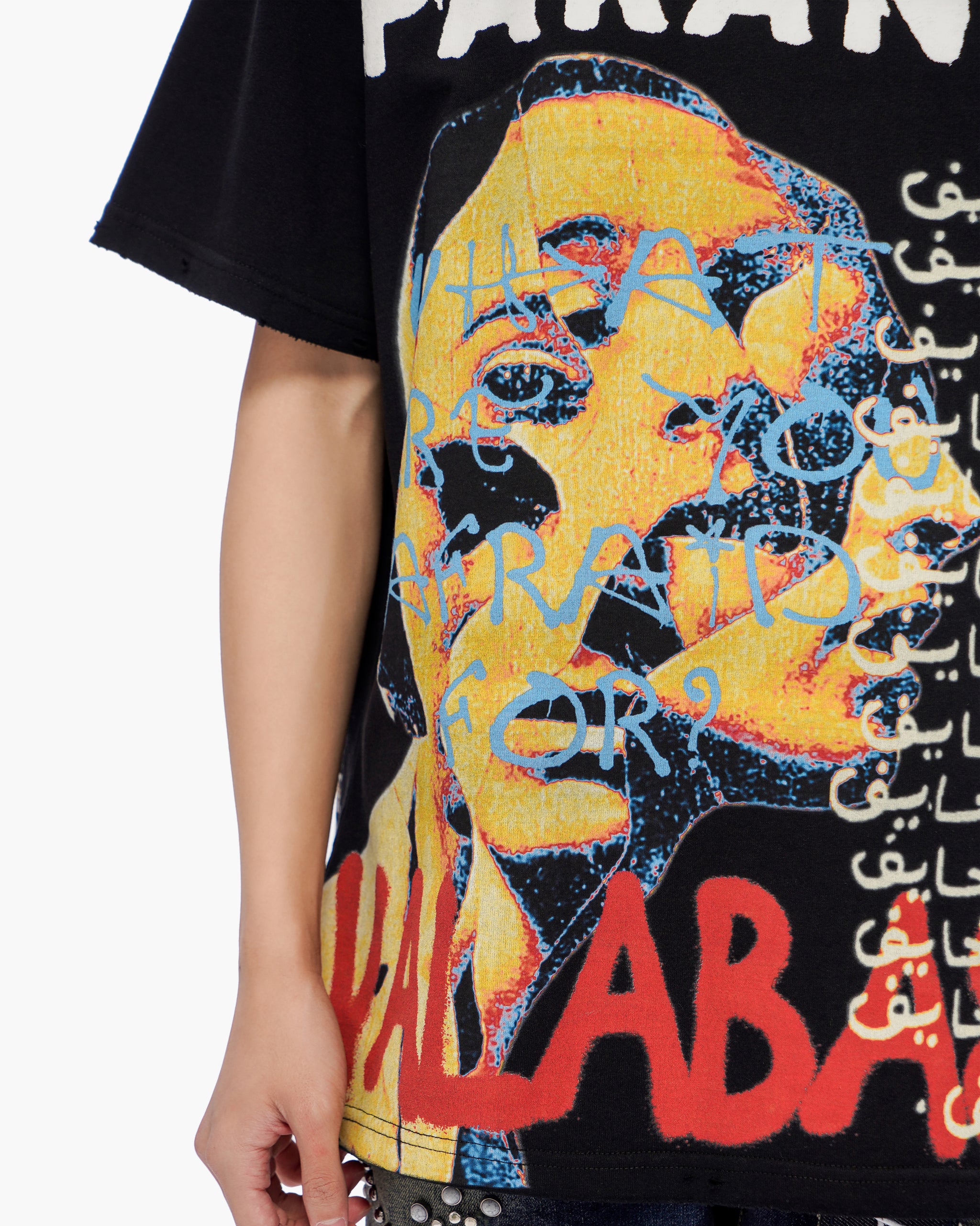 Paranoid Tee Black