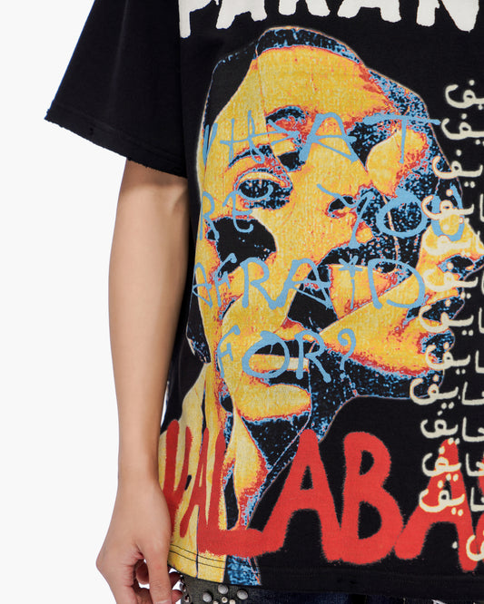 Paranoid Tee Black