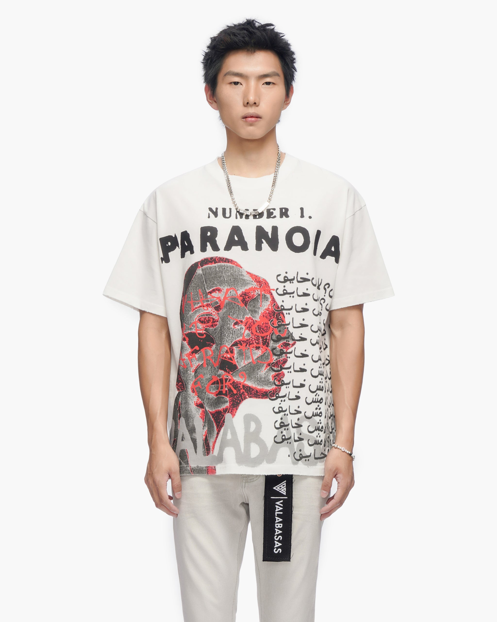 Paranoid Tee White