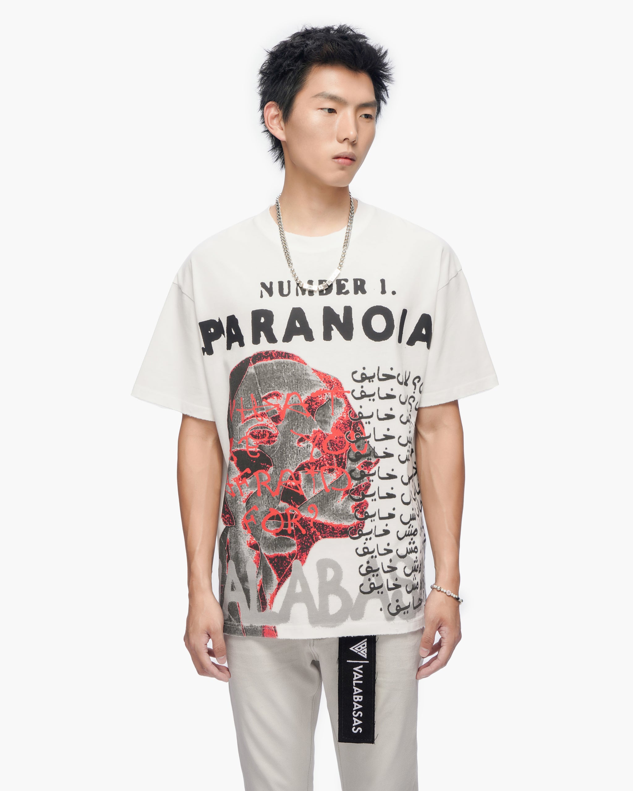 Paranoid Tee White