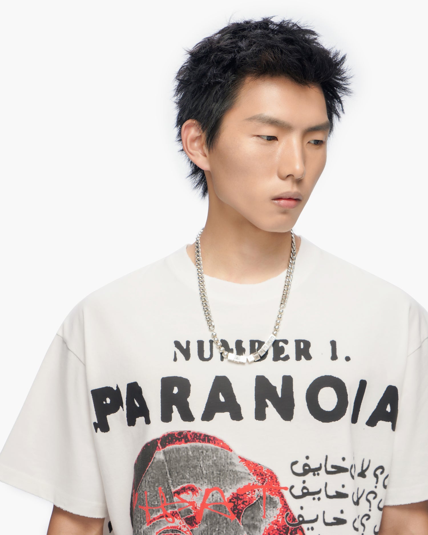Paranoid Tee White