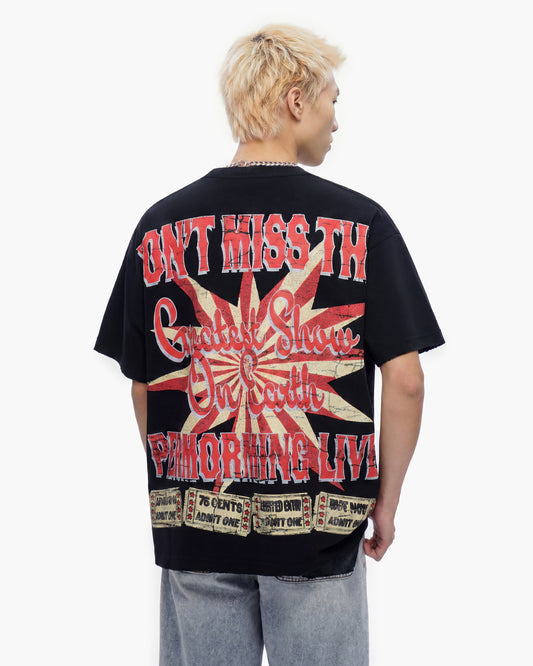 Showtime Tee Black
