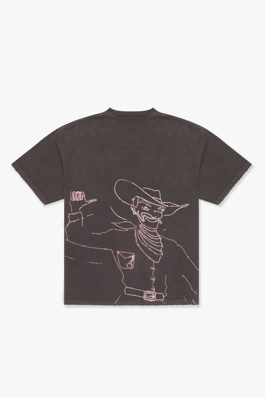 "HOWDY" VINTAGE GREY TEE