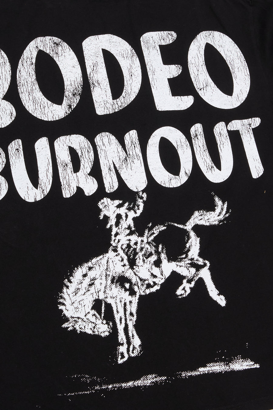 "RODEO" JET BLACK TEE