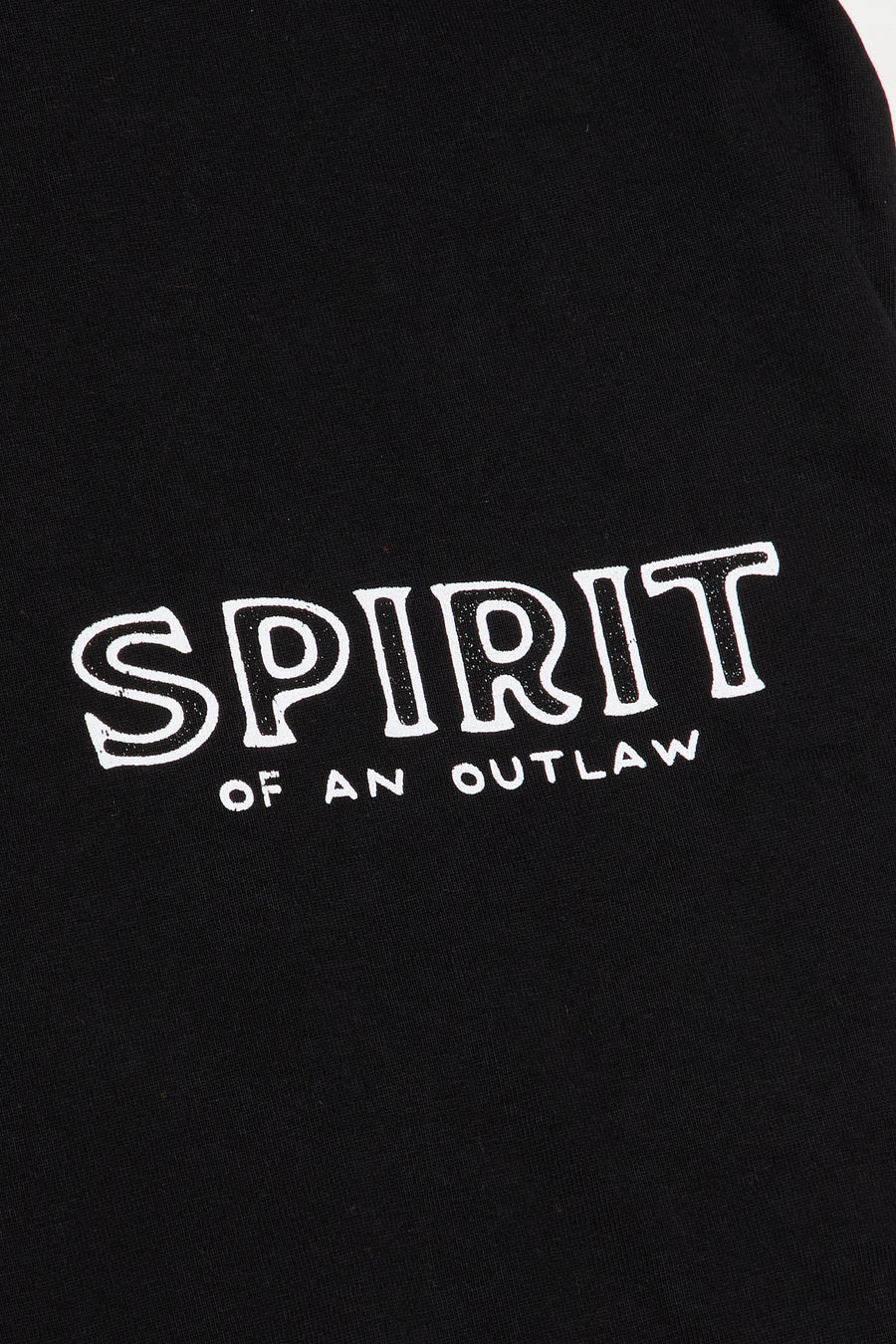 "SPIRIT" JET BLACK TEE