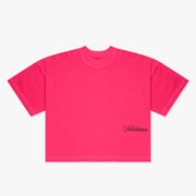 "MARBLE" FUSCHIA  TEE