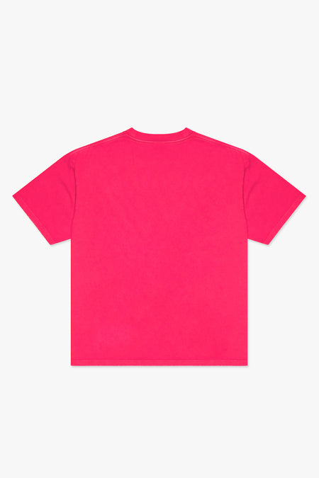 "MARBLE" FUSCHIA  TEE