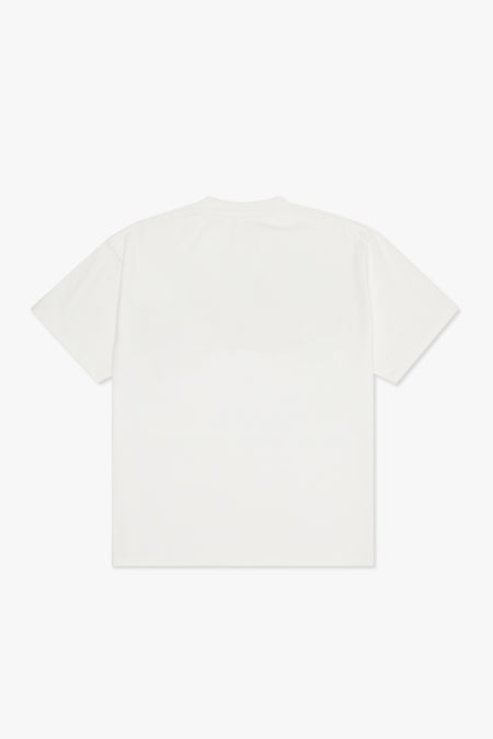 "MARBLE" WHITE TEE